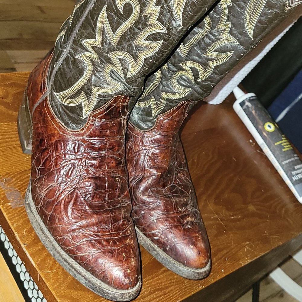 Vintage Sea Turtle Boots (Rudel)